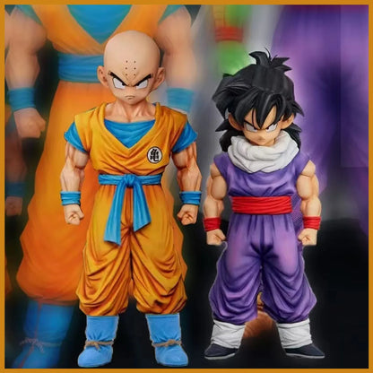 Dragon Ball Z Anime Figures — Gohan & Krillin PVC Model Statues | Collectible Dolls & Birthday Gift Toys