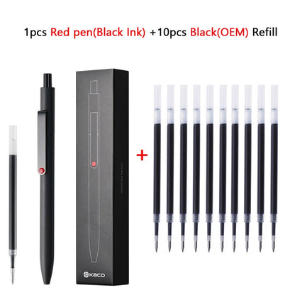 KACO 0.5mm MIDOT Gel Ink Pens – Quick-Drying, Smooth Writing, High-Volume for Exams, Grading, Homework, and Papers