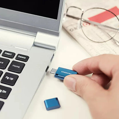 Samsung USB Type-C Flash Drive - Metal Waterproof High-Speed Memory Stick 64GB–256GB for Smartphone, Tablet & Computer