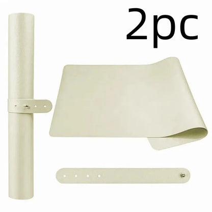 Nail Art Table Mat - Soft Foldable PU Leather Manicure Hand Rest Pad