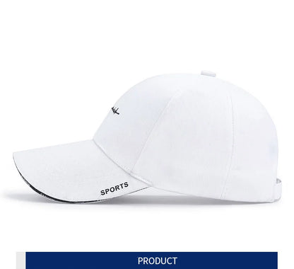 Women's Korean Letter Embroidery Baseball Cap – Breathable Sports Sun Hat