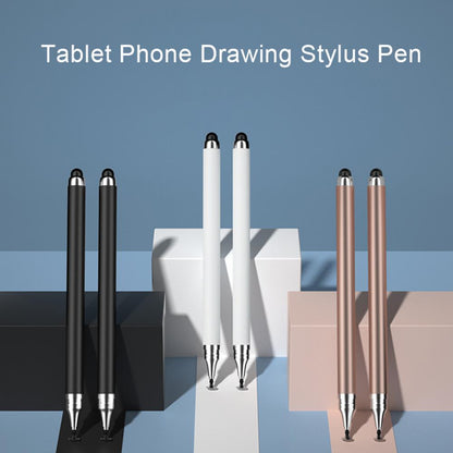 2-in-1 Universal Tablet Stylus Pen – High Sensitivity Double-Headed with Replaceable Nib for Smartphone & Drawing