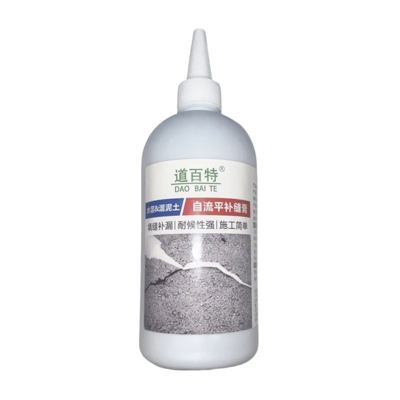 Waterproof Concrete Crack Filler - Quick-Setting Adhesive Leak Repair Sealant for Roofs, Walls, Floors, and Pools