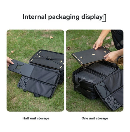 CAMPINGMOON BK-46 Large Capacity Storage Bag – Outdoor Tactical IGT Module Organizer
