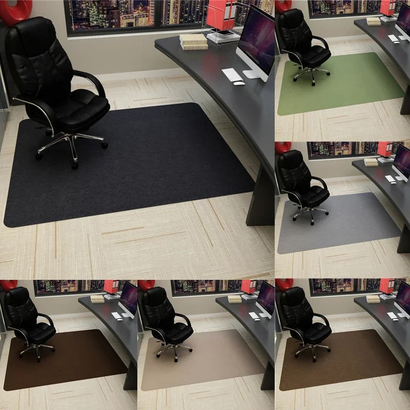 90x120cm Rolling Office & Gaming Chair Mat – Floor Protection for Carpet, Bedroom, Living Room & Workspace