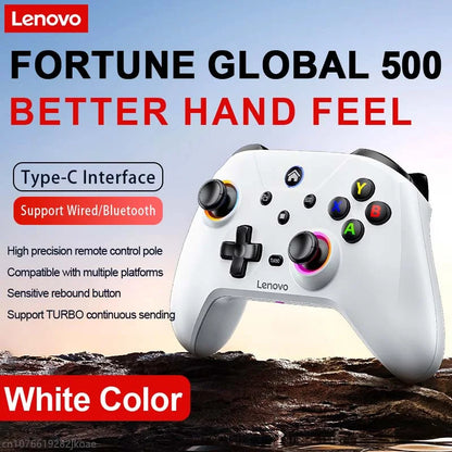 Lenovo S02 Wireless Bluetooth RGB Controller - Multi-Function Gamepad for Nintendo Switch OLED, Switch Lite, PC & Mobile