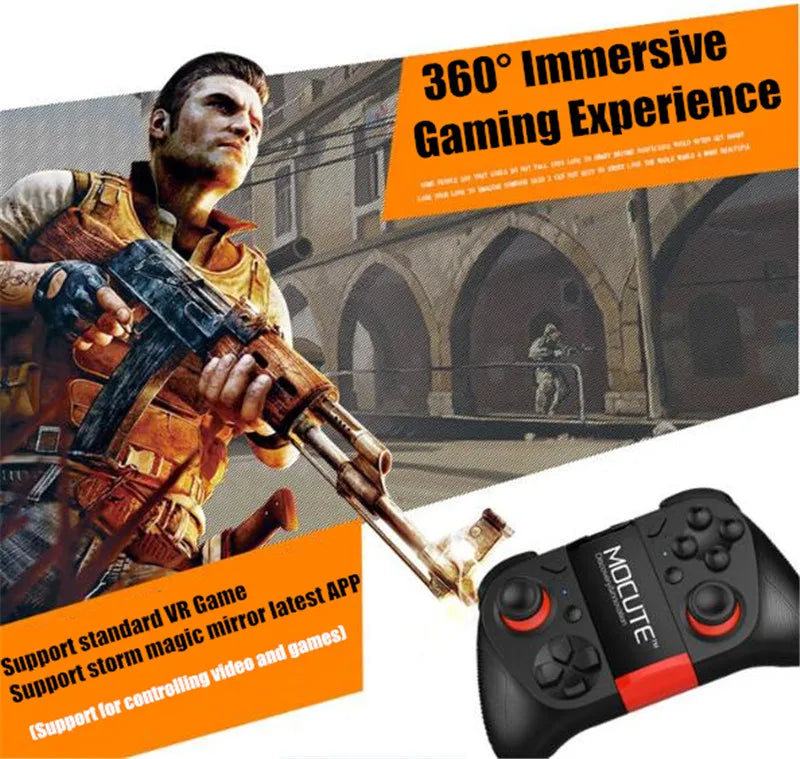 Original J20 4K VR Headset - 3D Virtual Reality Glasses Box with Stereo & Rocker for iOS/Android Phones up to 6.7"