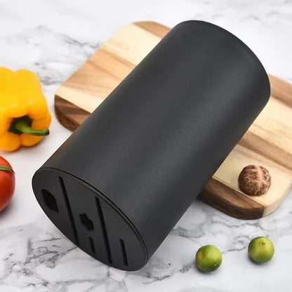 Kitchen Knife Holder Organizer - Multi-Style Knife Storage Stand for Cleavers, Fruit Knives & Scissors