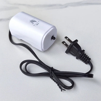 Ultra Silent 3W Aquarium Air Pump - 220V-240V Mini Fish Tank Oxygen Compressor (110V Option)