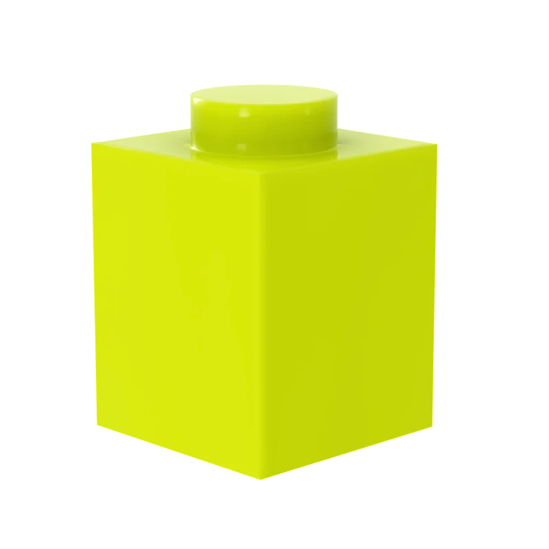 FunBrick 1x1 Classic Building Blocks - 20/50/100PCS DIY Creative Bricks Compatible with 3005 Plastic Blocks