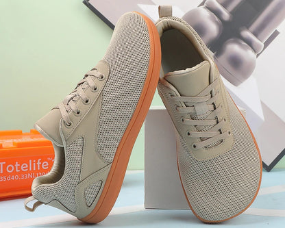 Men’s Minimalist Barefoot Walking Shoes – Breathable Wide Sports Sneakers for Gym, Office & Leisure