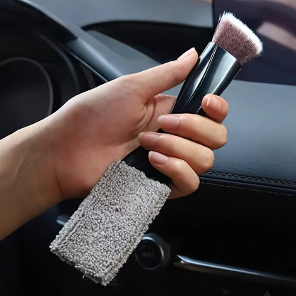Car Interior Detailing Brush – Soft-Bristle Cleaning Tool for Dashboards, Air Vents & Hard-to-Reach Crevices