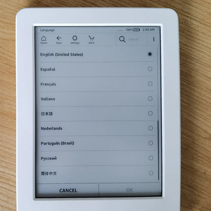 Original Kindle 6/8 Used eBook Reader – 6" E-Ink Touchscreen WiFi eReader, No Light, Better Than Kobo