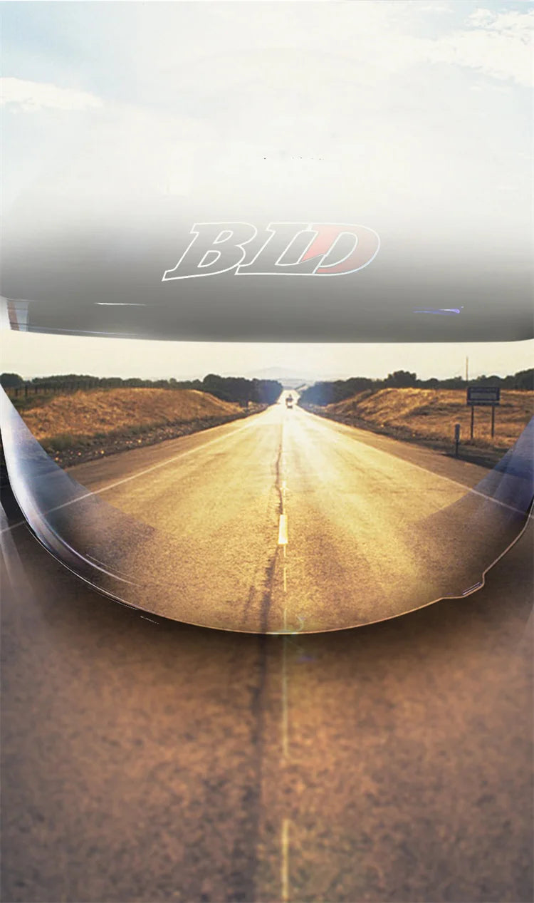 BLD Personalized Full Face Motorcycle Helmet – Dual Lens Modular Flip-Up Casco Moto for Men & Women