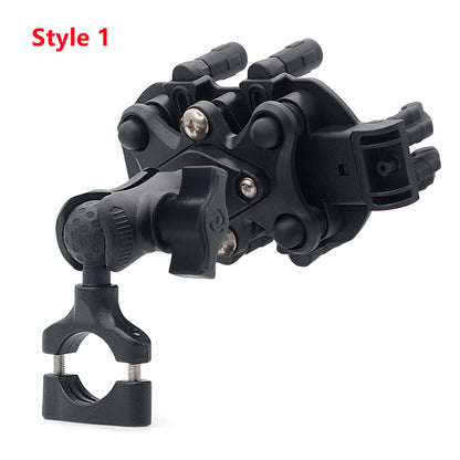 Aluminum Motorcycle Handlebar Phone Holder – Anti-Vibration Navigation & Mirror Mount Stand