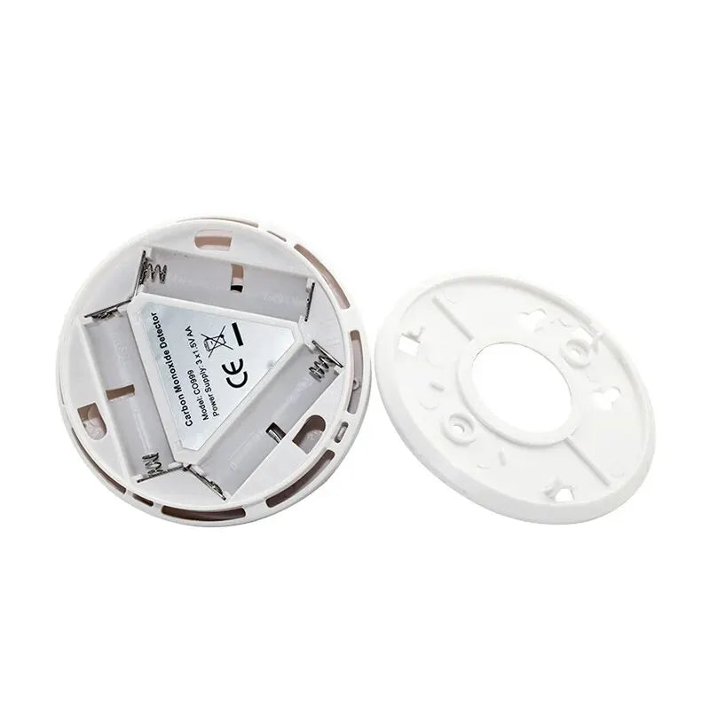 Independent Carbon Monoxide Alarm Detector with 85dB Alarm - High Sensitivity CO Sensor with LCD Photoelectric Display for Home and Hotel