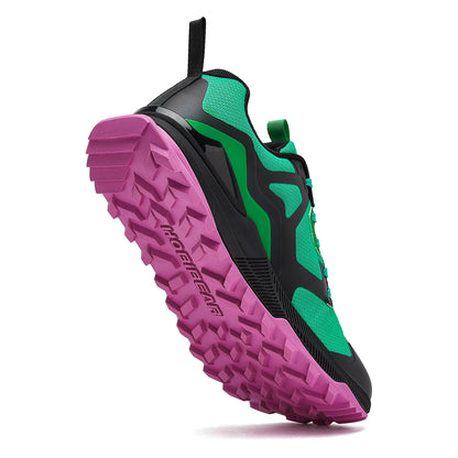 HOBIBEAR Unisex Hiking Shoes | Trail Running Outdoor Sneakers for Men & Women, Non-Slip Lace-Up Walking Shoes