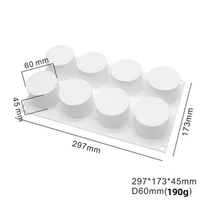 3D Fruit Shape Silicone Cake Mold — French Dessert Baking Tools for Brownies, Mousse & Pastry Decoration