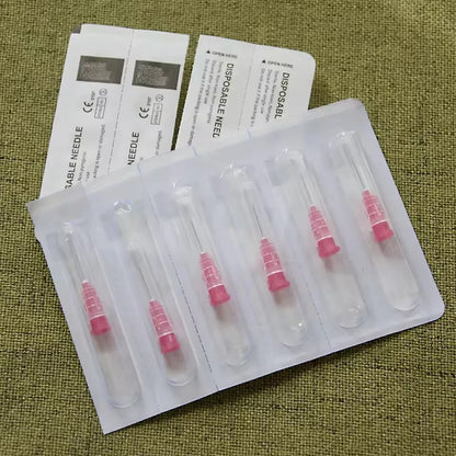 Assorted Superfine Precision Painless Needles Set (10/20/50/100PCS) – 18G–34G Stainless Steel Fine Point Needles, 4mm–38mm Sizes for Craft, Laboratory & General Purpose Use