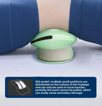 JAIYORL Electric Lumbar Traction Massager – Adjustable Vibration Waist & Spine Support Back Massage Machine