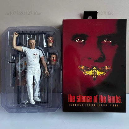 NECA Hannibal Lecter Action Figure – Silence of the Lambs Jailbreak Movable Collectible Toy