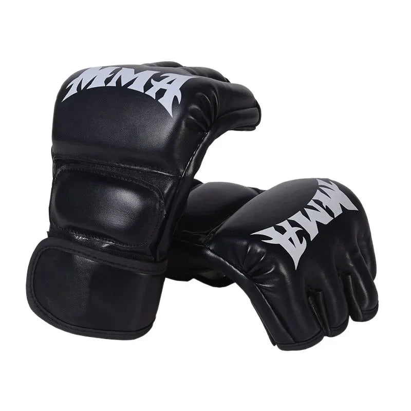 2024 Adult Professional Boxing Gloves - Combat Sandbag Training, Sanda, Muay Thai, MMA, Kickboxing Half Finger Gloves