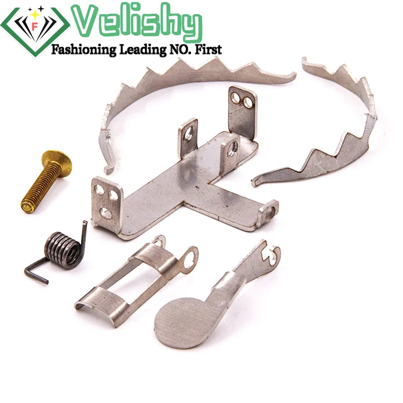Mini Stainless Steel Mouse Trap Keychain – Creative Clip Jewelry Keyring Gift for Men & Women Personality Accessories