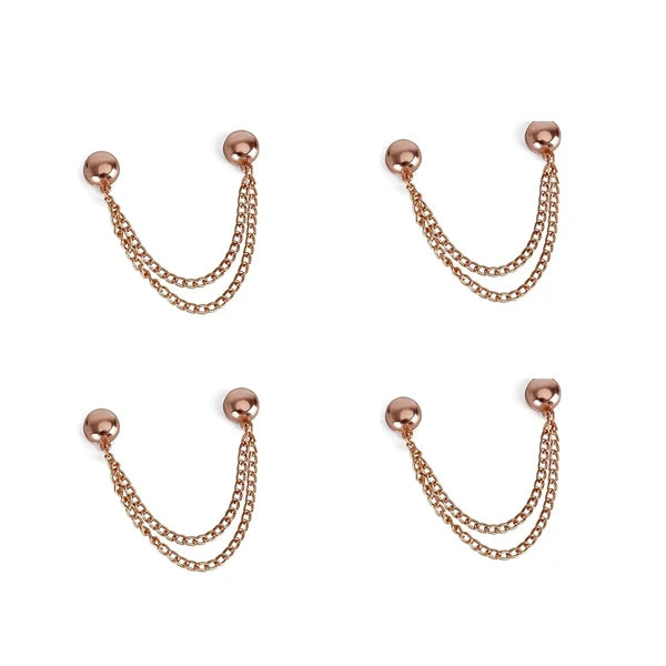4PCS Multi-Function Magnetic Clothing Clips – Pinless Brooch Clips for Women’s Clothes & Cardigans