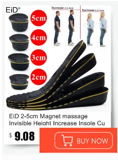 EiD Magnetic Therapy Foot Insoles – Soft Acupressure Sports Cushion for Men & Women