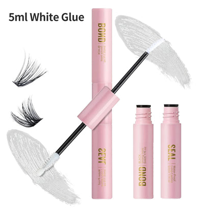 5ml Bond & Seal Eyelash Glue — Waterproof 2-in-1 Adhesive for Lash Clusters & Extensions