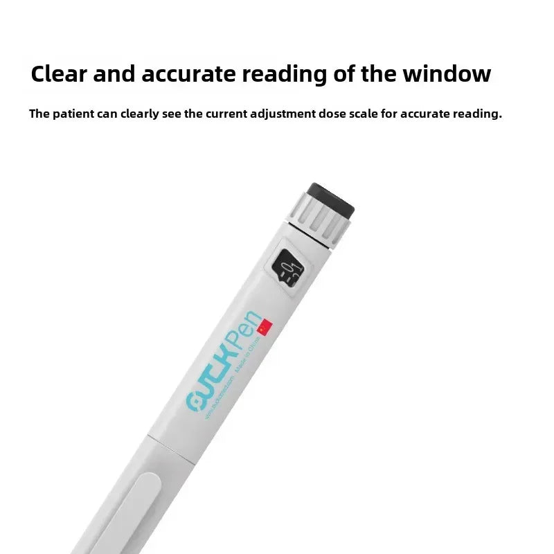 Adjustable-Dose Disposable Insulin Injection Pen — Single-Use Insulin Injector for Precise Diabetes Management