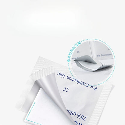 75% Alcohol Prep Pads – Disposable Wound Disinfection Swabs for First Aid Kits and Emergency Preparedness