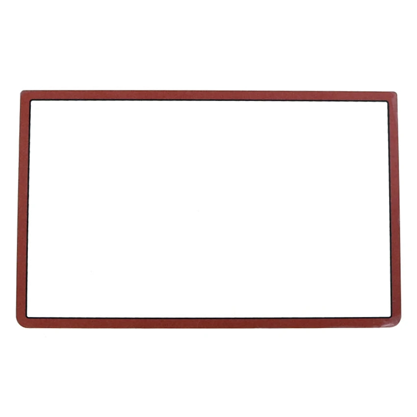 JCD Replacement Upper Front Screen Frame Lens Cover for New 3DS XL / LL – Plastic & Glass LCD