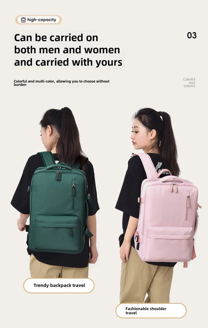 40x30x20 Cabin Backpack — Hand Luggage Laptop Bag for Airplane Travel, School, Men & Women