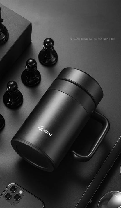 Large Capacity Stainless Steel Vacuum Flask Heat Preservation Insulated Household Cup