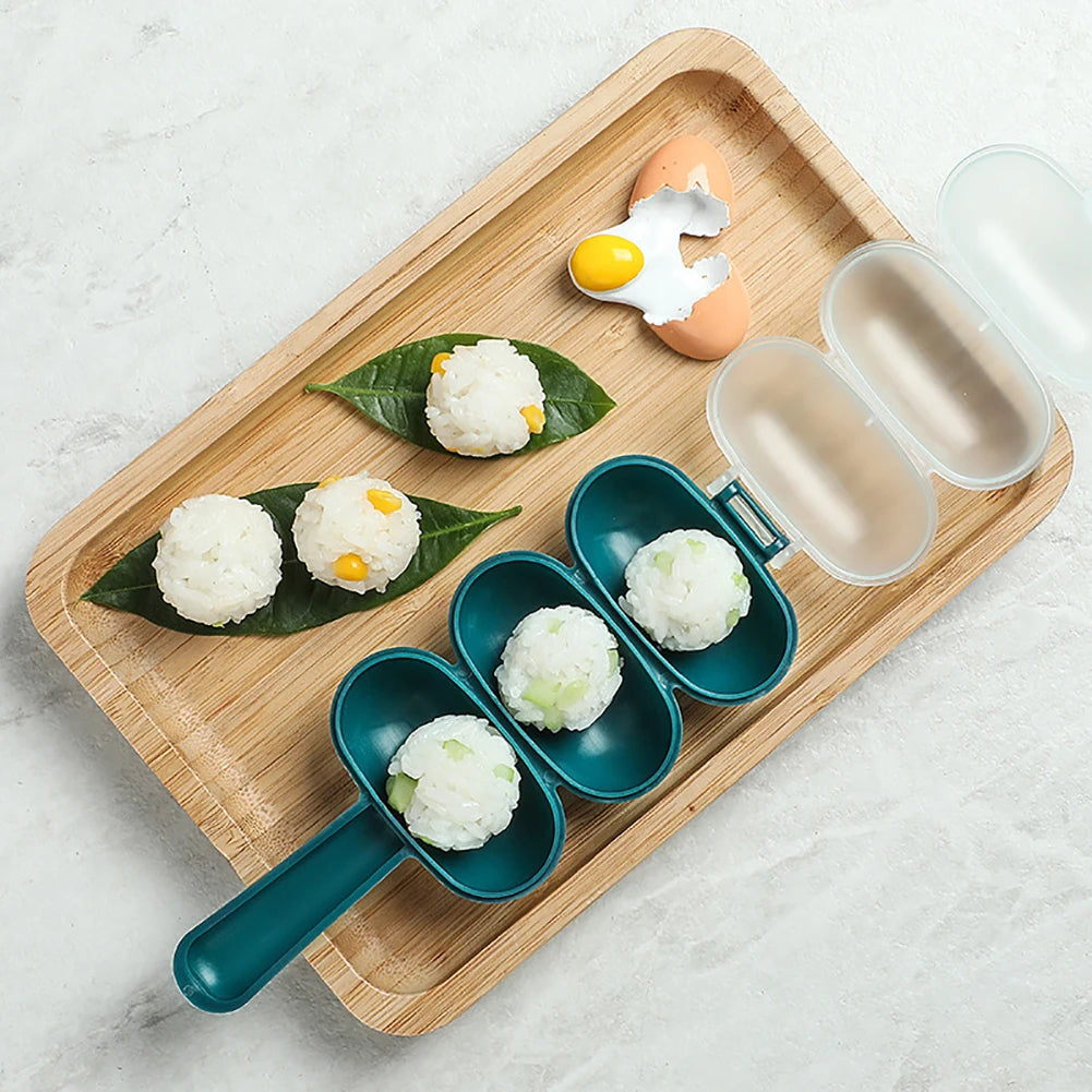 Creative Rice Ball Mold - Make Fun DIY Sushi for Kids with 1PC Sushi Maker Rice Mold (6.892.761.18 inches)
