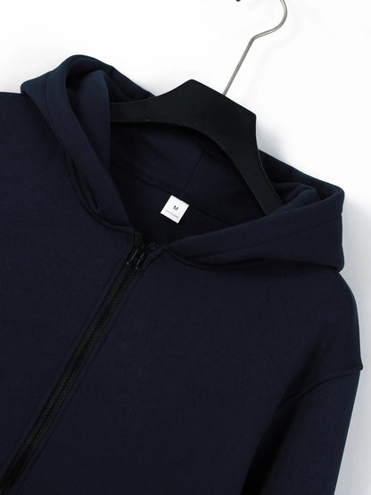 Autumn/Winter Loose Cotton Hoodie – Unisex Casual American Fashion Backpack Style