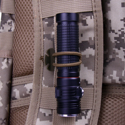 1PCS Backpack Buckle Clamp Carabiner - Survival Gear Tools, Outdoor Nylon Camping Bag Hanger Hook for Wild Hiking