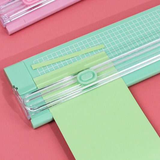 A4 Mini Paper Trimmer – Precision Cutter for Crafts, Photos and Scrapbooks | Laminated Paper Cutting Machine for Home Projects