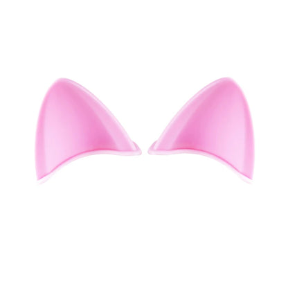 Universal Cat Ears Helmet Decoration Cute Motorcycle Electric Car Stickers Accessories
