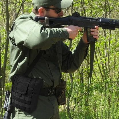 Foldable Molle Dump Pouch – Ammo Magazine Waist Pack, Hunting & EDC Utility Bag