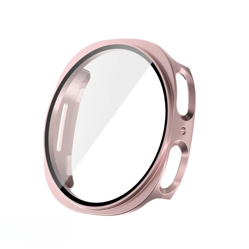 Tempered Glass + Protective Case for Samsung Galaxy Watch 8 (40mm/44mm & Classic) – Anti-Scratch Screen Protector Bumper Cover