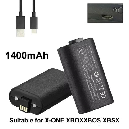Xbox One X/S Play & Charge Kit – Lithium-Polymer Rechargeable Battery Pack with Cable