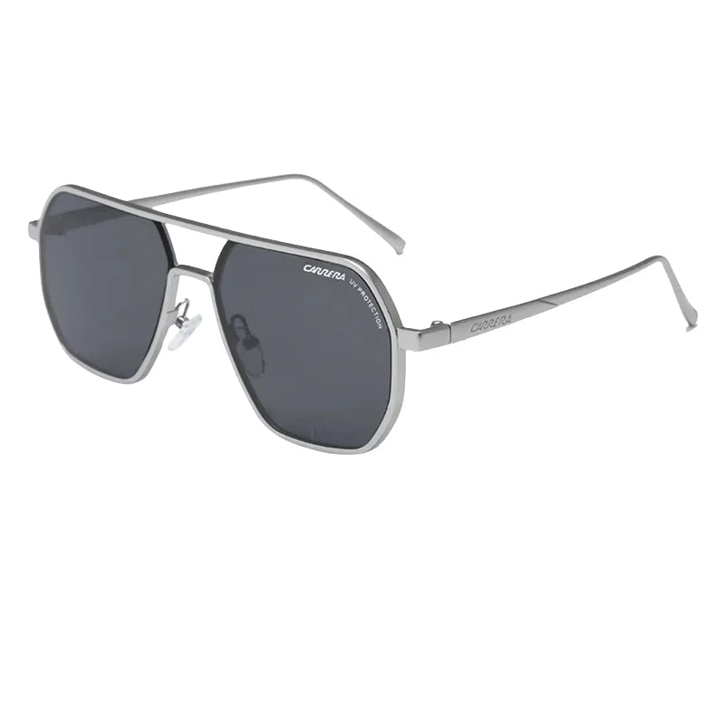 Vintage Retro Sports Sunglasses — Metal Frame Eyewear with UV400 Protection