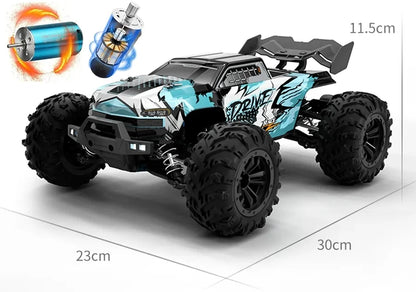 4WD Remote Control Car – Off-Road 4x4 RC High-Speed Buggy Truck, Brushless 50/80KM/H Drift Racing Toy for Kids & Adults