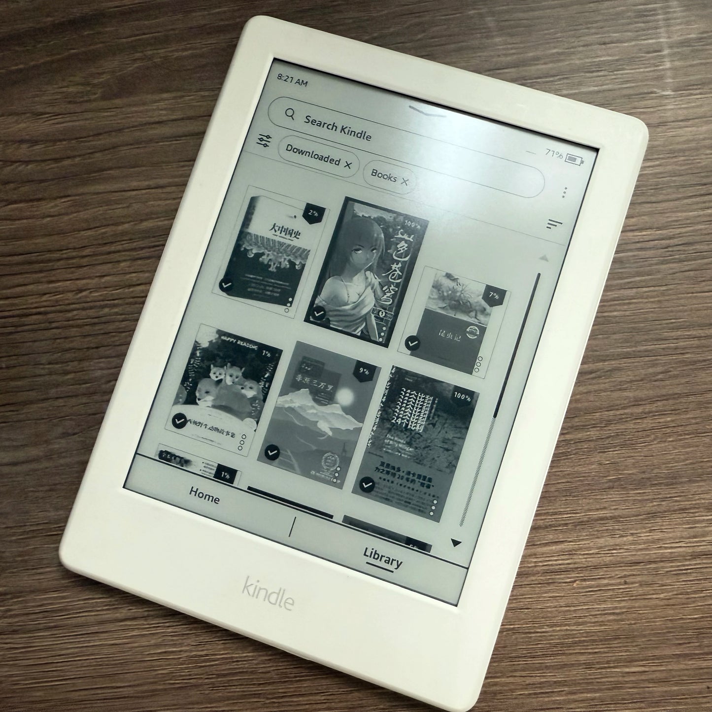 Original Kindle 8th Gen Used eBook Reader – 6" E-Ink Touchscreen WiFi eReader, Better Than Kobo SY69J