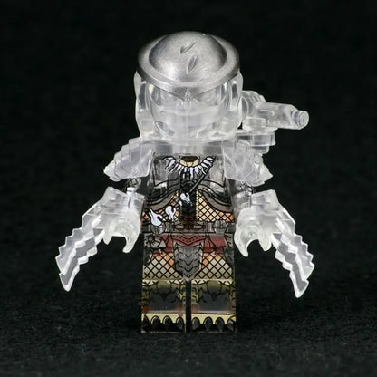 Locking Alien Action Figure — Prometheus Ice Monster Robot Building Blocks Toy, Educational Gift for Children