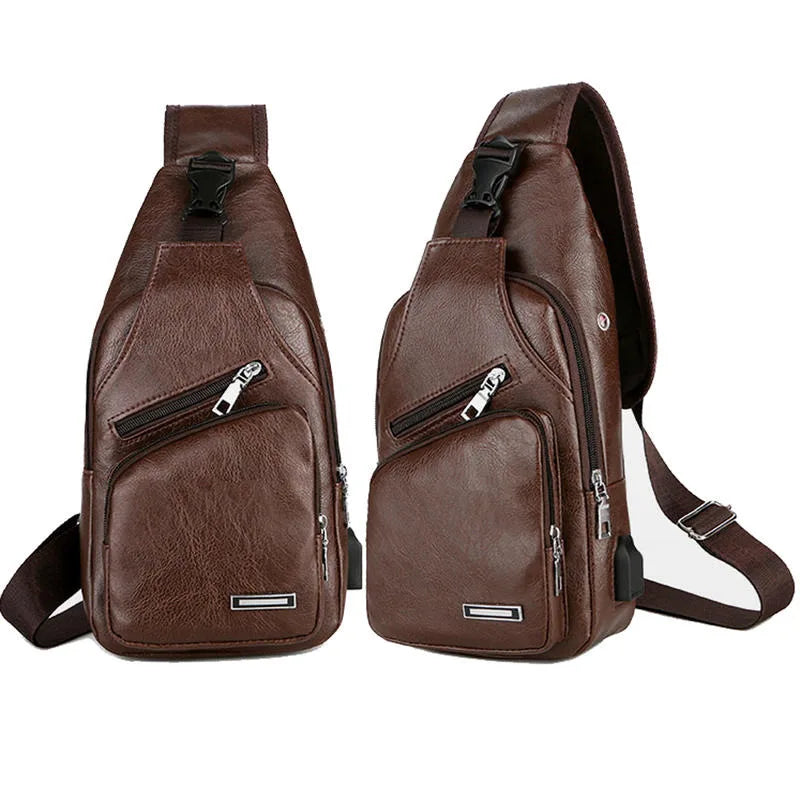 Waterproof Summer Crossbody Chest Bag for Couples – Unisex Small & Breathable Backpack