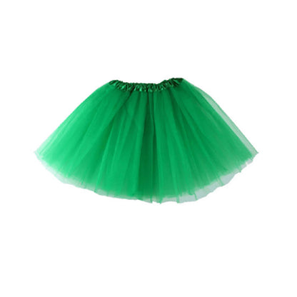 St. Patrick's Day Costume Set - Sequin Bow Headband, Green Tutu & Shamrock Thigh-Highs