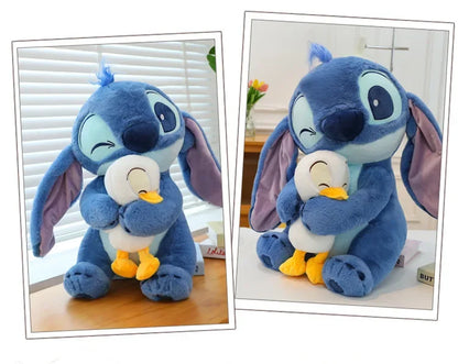 30/45cm Disney Stitch & Lilo Plush Dolls – Cute Donald Duck Stuffed Toys for Kids’ Birthday Gifts & Home Decoration
